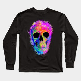 Colorful Skull Long Sleeve T-Shirt